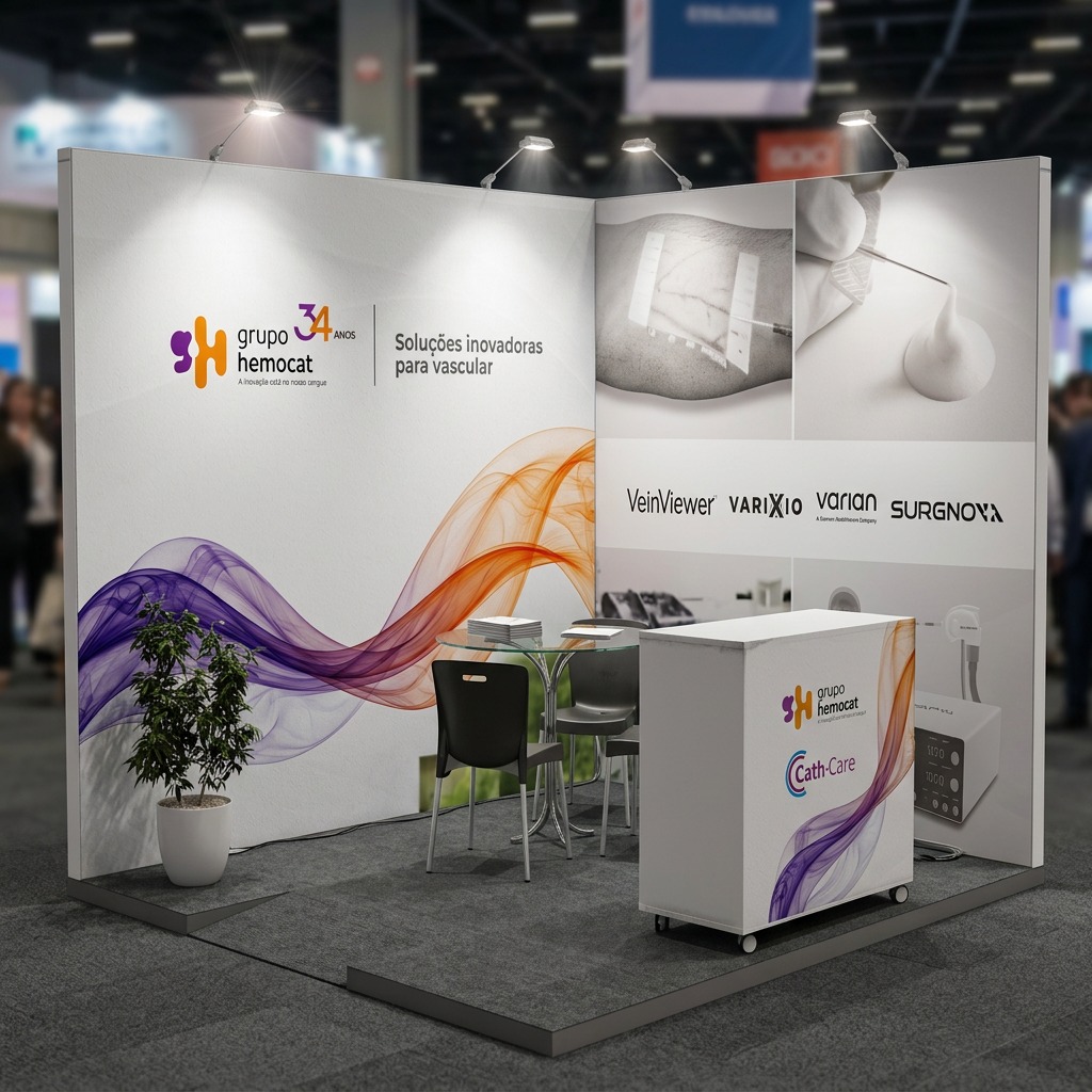 Healthcare Event Stand: event stand design