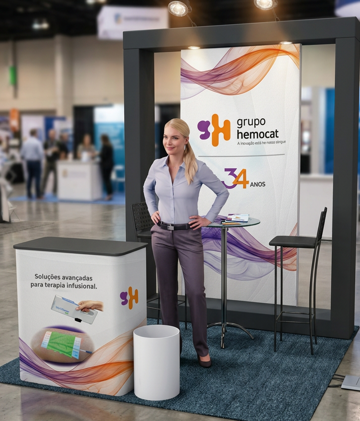 Healthcare Event Stand II: event stand design